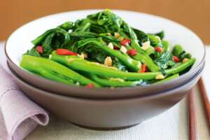 Stir Fried Chinese Greens