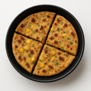 Alu Aur Corn Paratha