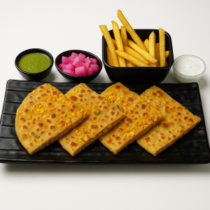 Gobi Paneer Ka Paratha
