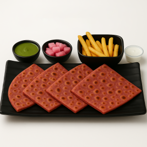 Betroot Carrot Paratha