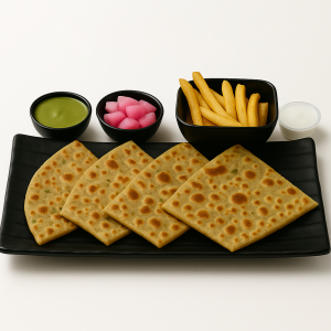 Mixed Sprouts Paratha