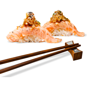Flamin Salmon Nigiri