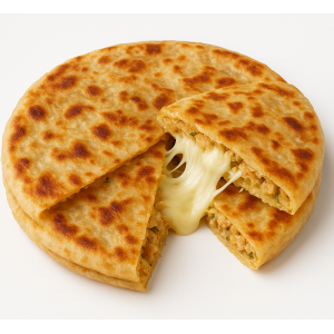Cheesy Chicken Paratha